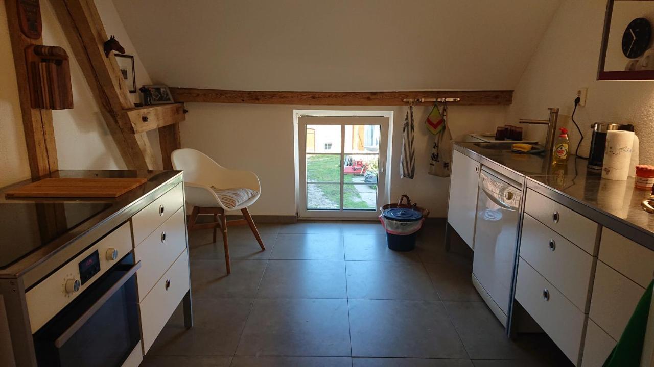Fewo In Neustadt/Dosse, Der Stadt Der Pferde Leddin Extérieur photo